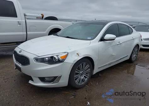 2016 Kia Cadenza Premium из США, поврежденный, VIN KNALN4D77G5221618